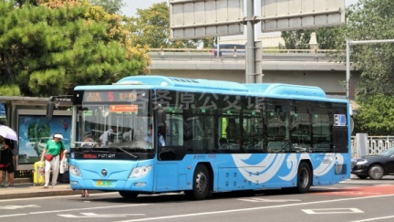PKX5A0 北京公交 5路 京A06789F BJ6123SHEVCA-7