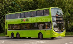 SIN123A0 新捷运巴士 123路 SG5486L Volvo B9TL