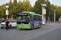 保定ZZ1A2 广成客运 涿州1路市区线 冀F07986D ZK6815BEVG1(E8)