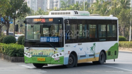 ZHA26A1 湛江公交 26路 粤G58351 NJL6680BEV8