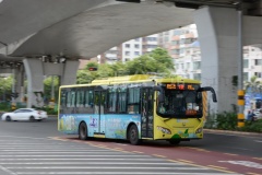 海口公交 1路快 琼A01258D WXB6100GEV