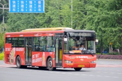恒达巴士 高考送考车备用车 桂B39537 KLQ6129GQ1