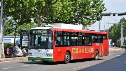 青岛公交 375路 鲁BS0628 SWB6115Q7-3
