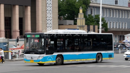 张家口公交 34路 冀G31090 BJ6105EVCA-16
