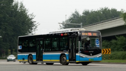 北京公交 916路 京A07873D BJ6119EVCA-N