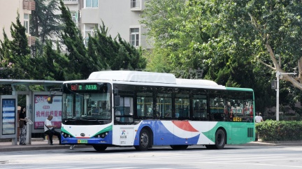 交运温馨巴士 607路 鲁B10755D BYD6122B2EV1 (K9KA)