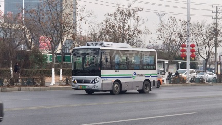 泗洪公交 出场车 苏N01801D JS6600GHBEV2
