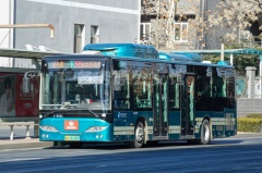 济南公交 K55路 鲁A00108F JK6126GPHEVN5Q2