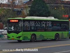 西安公交 170路 陕AU3382 BYD6100LGEV3
