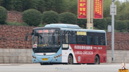 竹都运业 长宁1路 川Q61827 ZK6805BEVG13(E8)