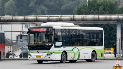 江安公交 江安4路 川Q60887 ZK6805BEVG11(E8Mini)
