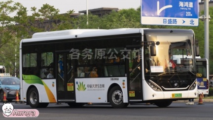 生态城交通 接驳车 津A22633D ZK6856BEVG22L1