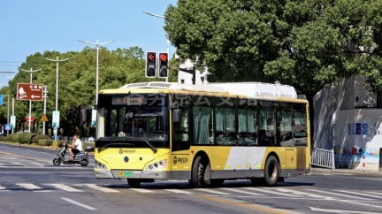 嘉定公交 嘉定119路 沪A09965F SLK6109UDHEVL