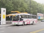 众兴客运 沪朱高速定班线 沪A25275A SWB6123EV01C