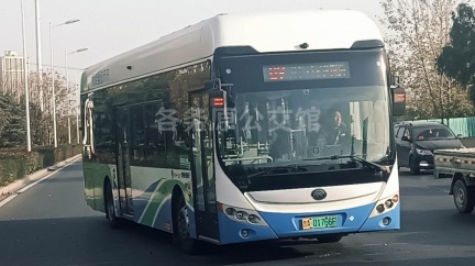 郑州公交 89路 豫A01766F ZK6125FCEVG10